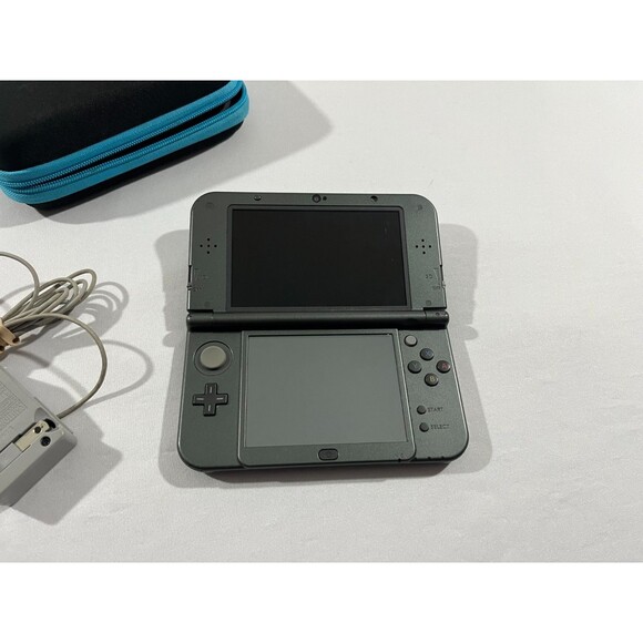 New Nintendo 3DS XL Gray Black Handheld Console US Ver Tested Working w Case - Picture 8 of 12